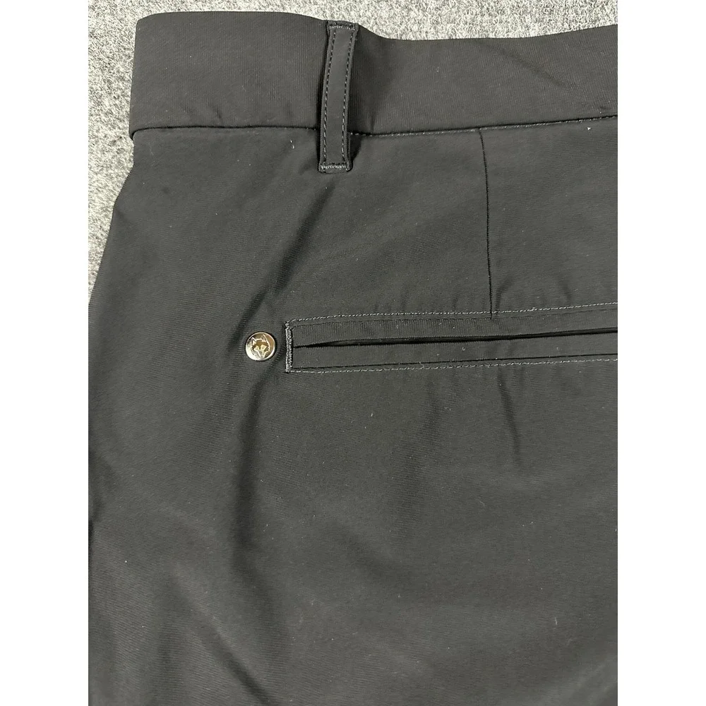 Greyson Golf Shorts Montauk Polyamide Men's Size 40 x 10 Black Performance